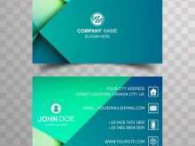63 Report Double Sided Business Card Template Free Download in Photoshop with Double Sided Business Card Template Free Download
