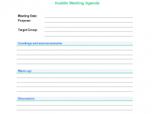 63 Report Retail Meeting Agenda Template in Word by Retail Meeting Agenda Template