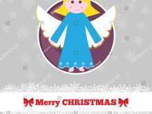 63 Standard Angel Christmas Card Template Formating by Angel Christmas Card Template