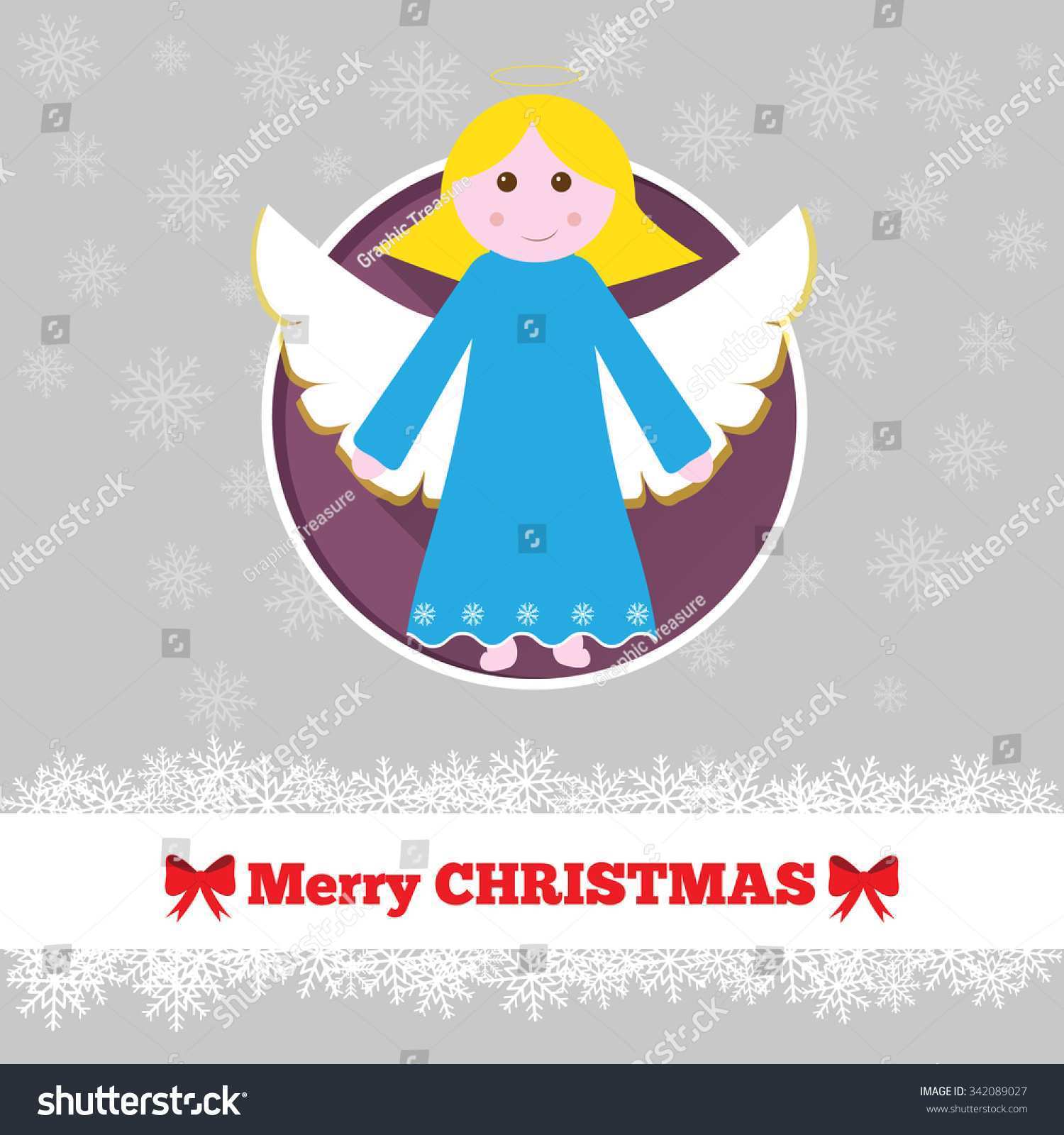 63 Standard Angel Christmas Card Template Formating by Angel Christmas Card Template