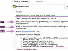 63 Standard Email Meeting Agenda Template Formating by Email Meeting Agenda Template