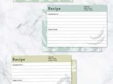63 The Best Recipe Card Template You Can Type On Now with Recipe Card Template You Can Type On