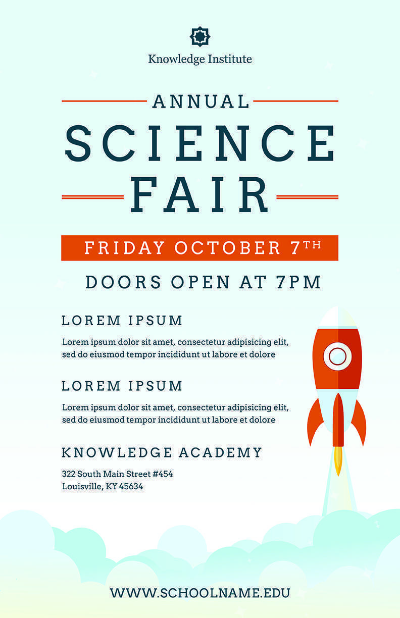 63 Visiting Science Fair Flyer Template in Word by Science Fair Flyer Template