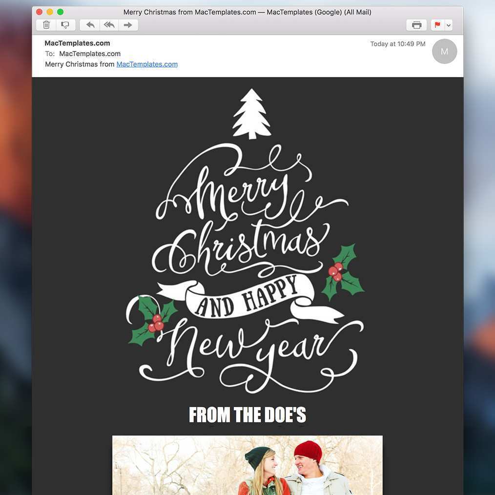 64 Adding Christmas Card Template For Email for Ms Word by Christmas Card Template For Email
