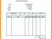 Invoice Template Hotel Billing