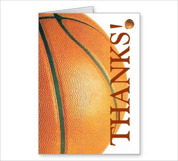 64 Adding Thank You Card Template Basketball in Word by Thank You Card Template Basketball