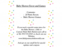 64 Best Free Printable Baby Shower Agenda Templates Photo for Free Printable Baby Shower Agenda Templates