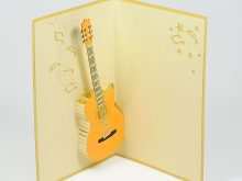 64 Best Guitar Pop Up Card Template for Ms Word for Guitar Pop Up Card Template