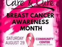 64 Blank Breast Cancer Fundraiser Flyer Templates Formating with Breast Cancer Fundraiser Flyer Templates