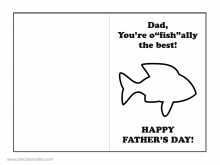 64 Blank Fathers Day Card Templates To Print Download for Fathers Day Card Templates To Print