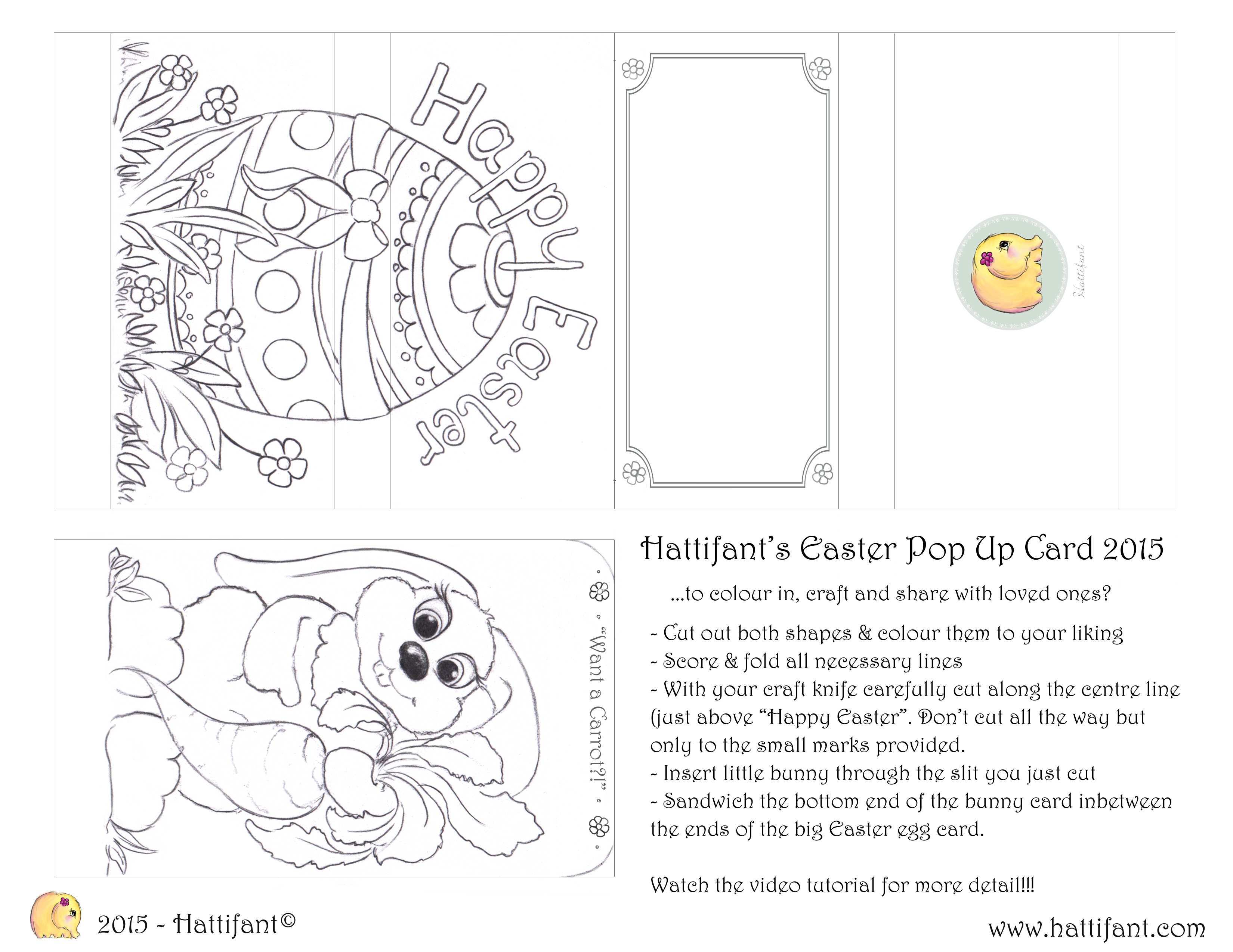 24 Blank Free Printable Easter Pop Up Card Templates Formating Pertaining To Free Printable Pop Up Card Templates