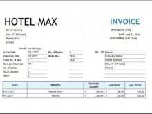 64 Blank Hotel Invoice Template Xls Maker with Hotel Invoice Template Xls