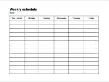 64 Blank Simple Production Schedule Template With Stunning Design with Simple Production Schedule Template