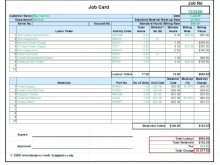 64 Create Job Card Template Mechanic Layouts for Job Card Template Mechanic