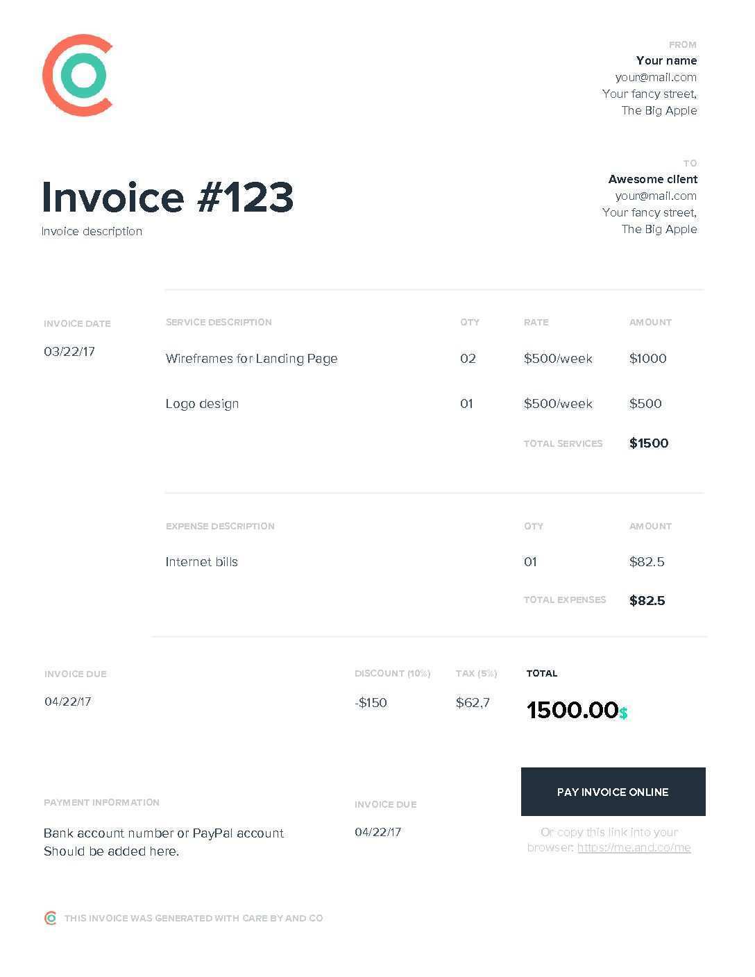 64 Creating Contractor Calculator Invoice Template Now with Contractor Calculator Invoice Template