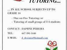 64 Creating Tutoring Flyer Template Word Layouts for Tutoring Flyer Template Word