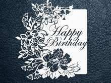 Happy Birthday Card Template Pdf