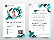 64 Creative Id Card Template For Conference Download for Id Card Template For Conference