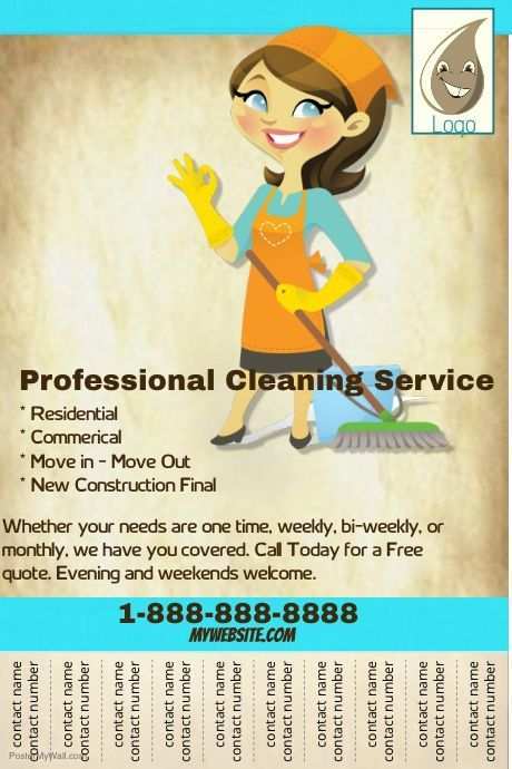 64 Customize Free Cleaning Service Flyer Template Now with Free Cleaning Service Flyer Template