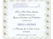 64 Customize Invitation Card Aqiqah Template With Stunning Design for Invitation Card Aqiqah Template