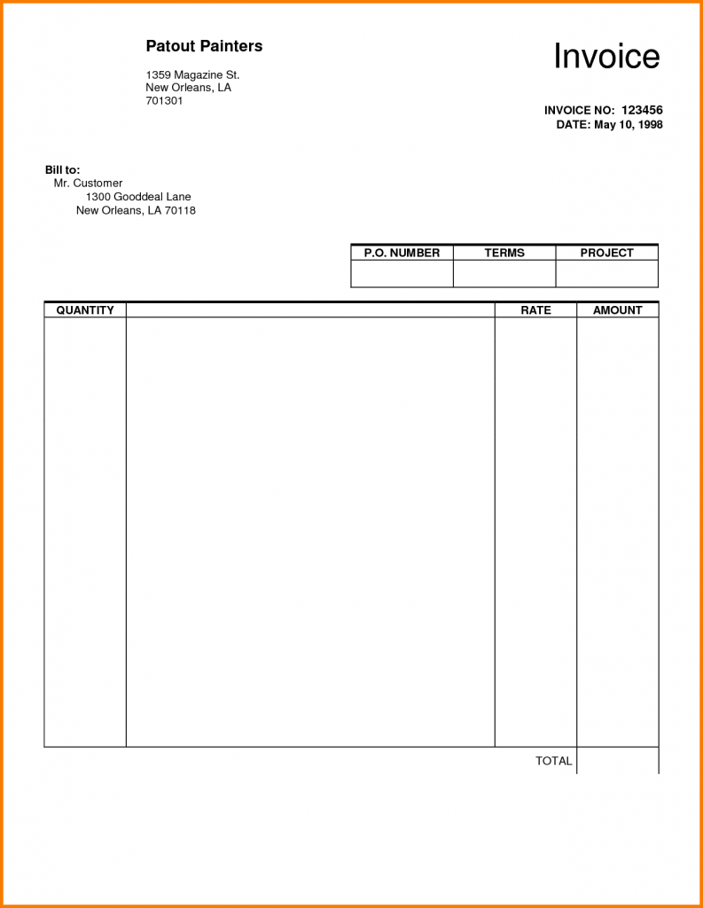 64 Customize Our Free Blank Tax Invoice Template Australia Layouts by Blank Tax Invoice Template Australia