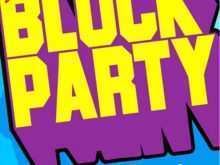 64 Customize Our Free Block Party Template Flyer Formating by Block Party Template Flyer