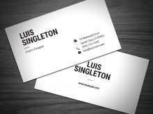 64 Customize Our Free Minimal Business Card Template Illustrator With Stunning Design by Minimal Business Card Template Illustrator