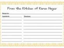 64 Customize Our Free Recipe Card Template You Can Type On in Word with Recipe Card Template You Can Type On