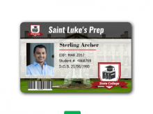 64 Customize Our Free Student Id Card Template In Excel in Word by Student Id Card Template In Excel