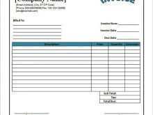 64 Format Blank Invoice Format In Excel with Blank Invoice Format In Excel