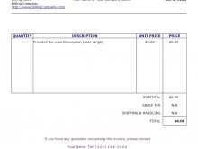 Invoice Template Uk Without Vat