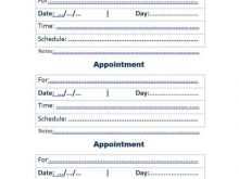 64 Free Appointment Card Template Printable Formating with Appointment Card Template Printable