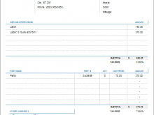 64 Free Printable Repair Shop Invoice Template Excel Formating by Repair Shop Invoice Template Excel