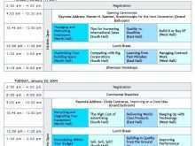 64 Free Seminar Agenda Template Excel in Photoshop by Seminar Agenda Template Excel