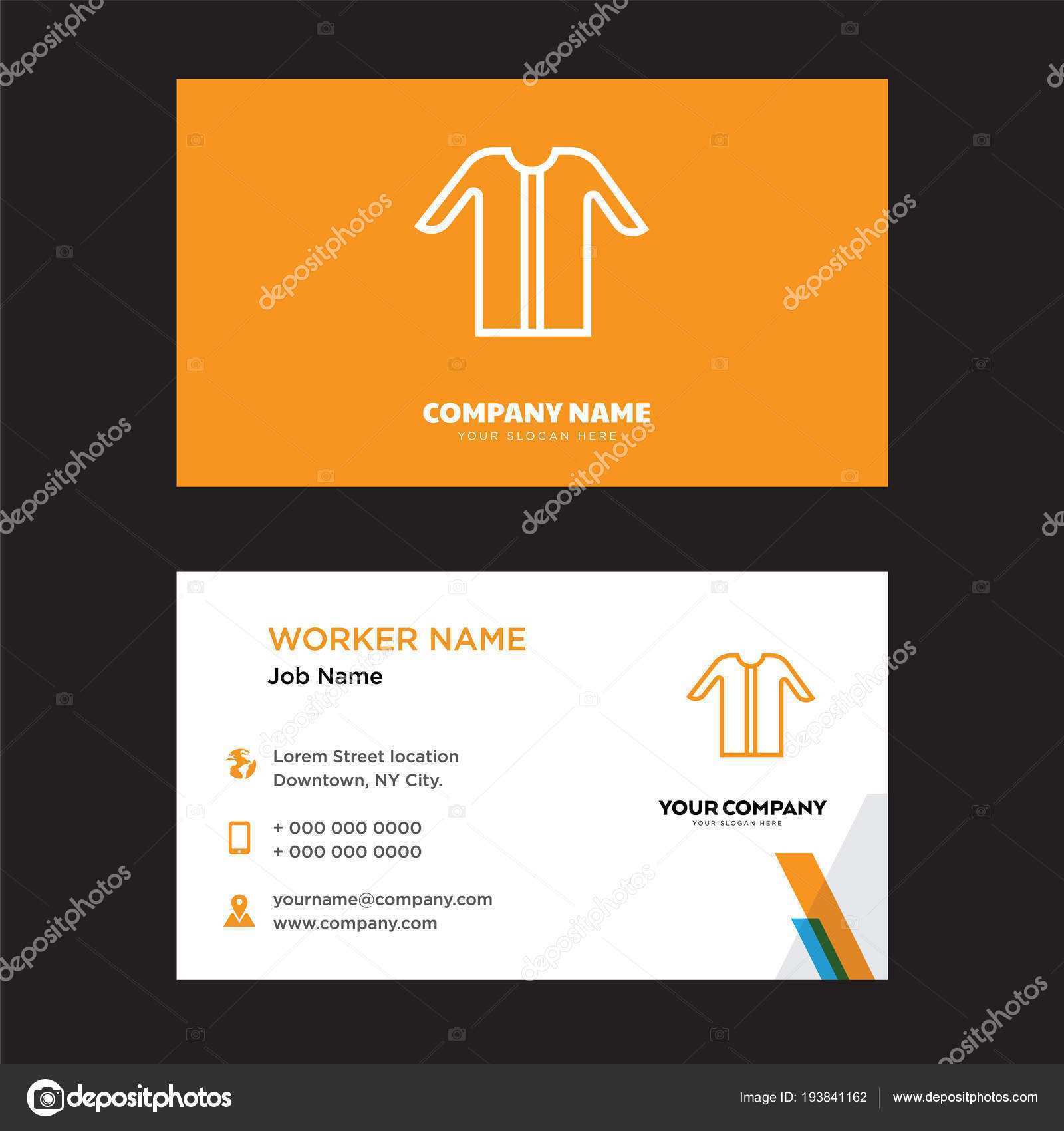 64 Free T Shirt Business Card Template With Stunning Design with T Shirt Business Card Template