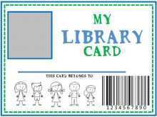 64 How To Create Free Printable Library Card Template for Ms Word with Free Printable Library Card Template