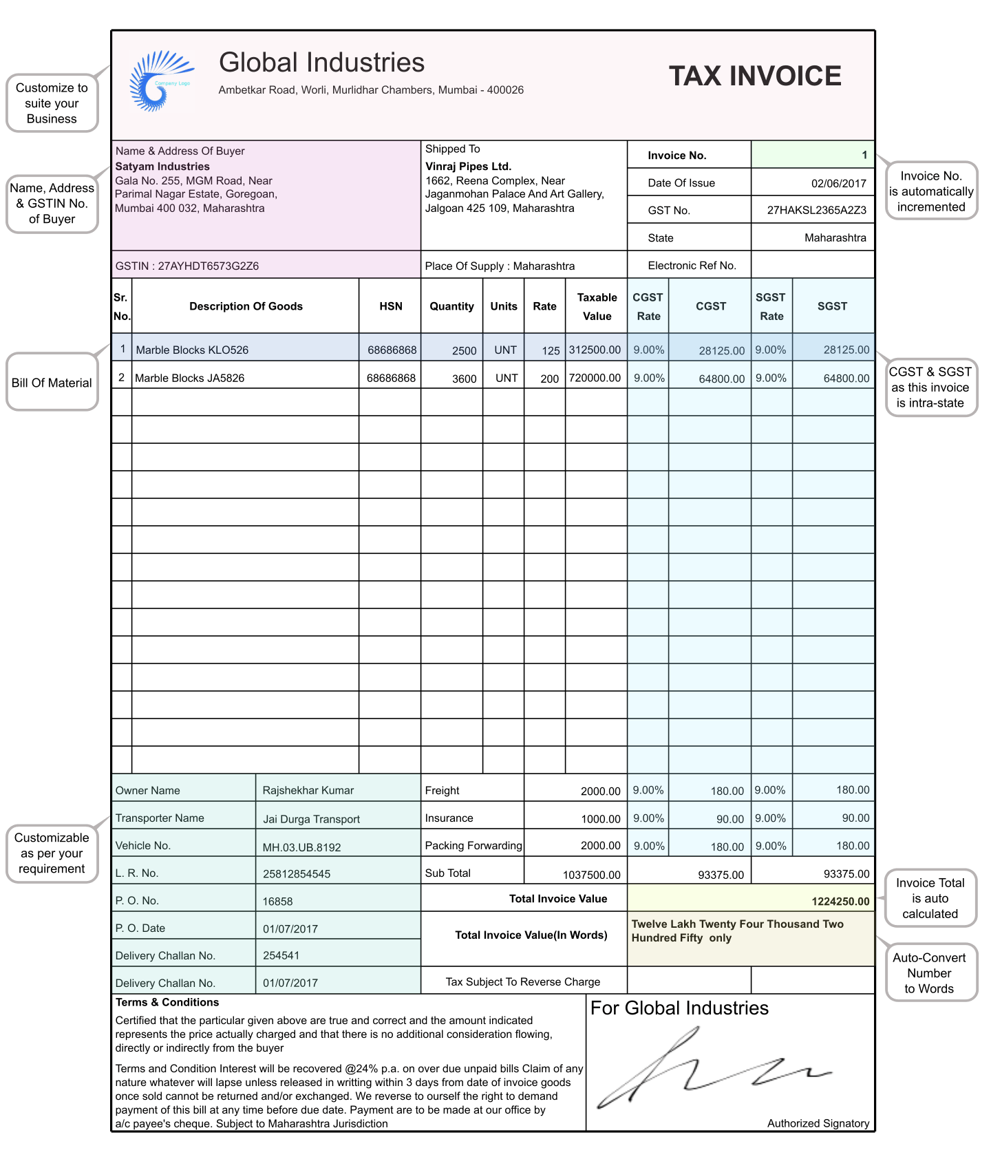 64 How To Create Gst Tax Invoice Format Online Download by Gst Tax Invoice Format Online