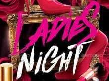 64 Ladies Night Flyer Template Free PSD File for Ladies Night Flyer Template Free