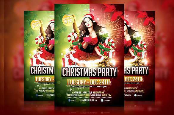 64 Online Christmas Party Flyer Templates Formating with Christmas Party Flyer Templates