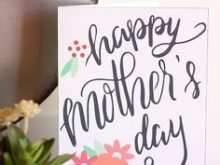 64 Online Mother S Day Recipe Card Template in Photoshop with Mother S Day Recipe Card Template