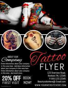 64 Online Tattoo Flyer Template Free For Free by Tattoo Flyer Template Free