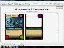 Card Game Template Psd