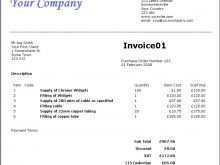 64 Printable Invoice Template With Vat And Cis Deduction Now by Invoice Template With Vat And Cis Deduction