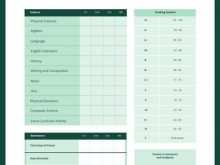 64 Printable Report Card Template For Secondary School For Free with Report Card Template For Secondary School