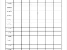 64 Report Blank Class Schedule Template Now with Blank Class Schedule Template