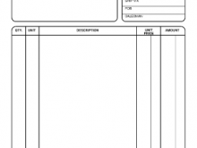 64 Standard Blank Billing Invoice Template Pdf in Photoshop by Blank Billing Invoice Template Pdf