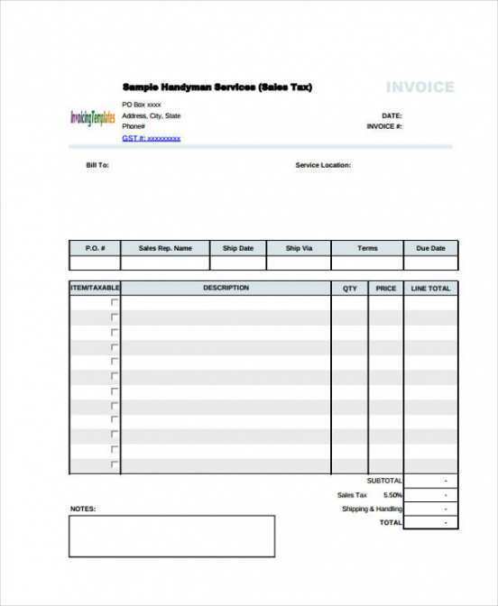 64 Standard Invoice Format 2019 For Ms Word With Invoice Format 2019 Cards Design Templates