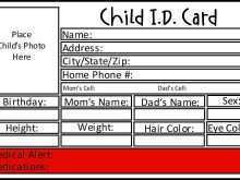 64 The Best Baby Id Card Template Now by Baby Id Card Template