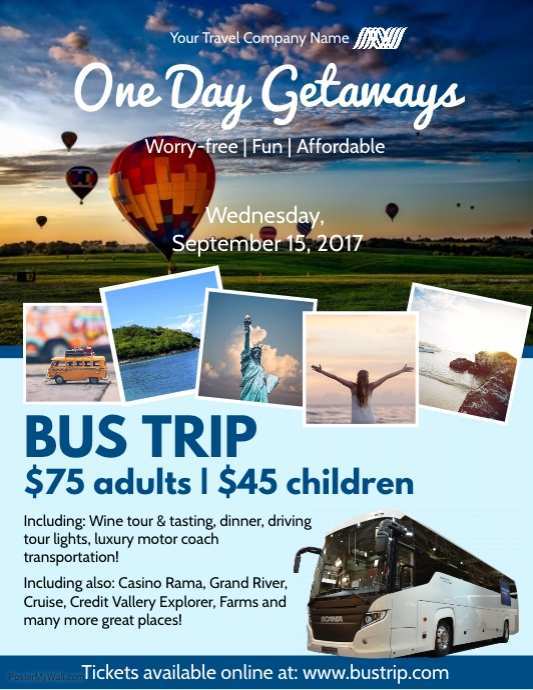 64 The Best Bus Trip Flyer Templates Free Download by Bus Trip Flyer Templates Free