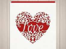 64 The Best Heart Card Templates Word Templates by Heart Card Templates Word
